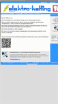 Mobile Screenshot of elektro-kelting.de